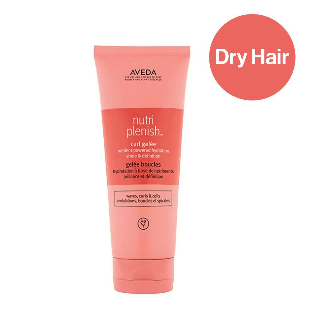 Aveda Nutriplenish Hydrating Gel For Curly Hair - Defines Curls & Smooths Frizz - Distacart