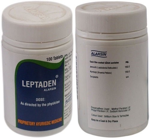 Alarsin Ayurvedic Leptaden Tablets