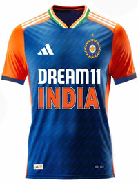 Thumbnail for Positivity Sports India T20 World Cup Jersey T-shirt - Distacart