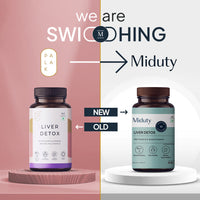 Thumbnail for Miduty by Palak Notes Liver Detox Capsules - Distacart