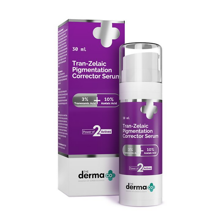 The Derma Co Tran-Zelaic Pigmentation Corrector Serum with Tranexamic Acid & Azelaic Acid