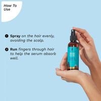Thumbnail for Pilgrim Argan Oil Hair Serum For Dry Frizzy Hair, Hair Smoothing & Soft Hair - Distacart