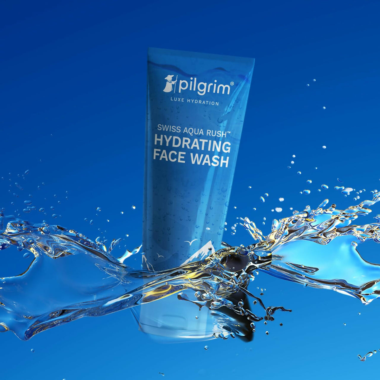 Pilgrim Swiss Aqua Rush Hydrating Face Wash, Refreshes Skin & Restores Hydration - Distacart