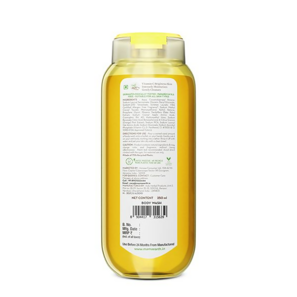 Mamaearth Vitamin C Moisturizing Body Wash with Vitamin C & Refreshing Lemon For Skin Illumination