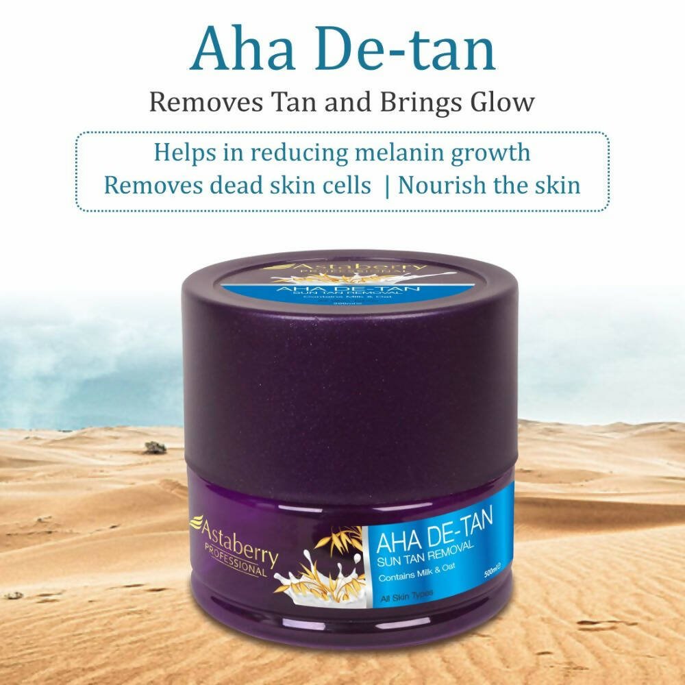 Astaberry Professional AHA De-Tan Face Mask - Distacart