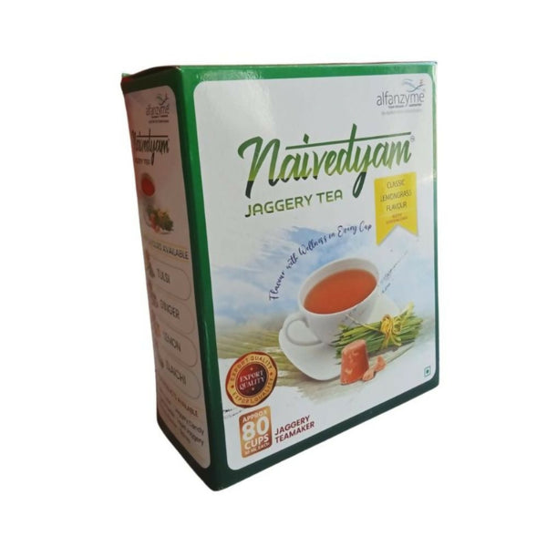 Naivedyam Classic Lemongrass Flavour Jaggery Tea - Distacart