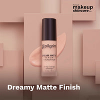 Thumbnail for Pilgrim Dream Matte Serum Foundation With Matte & Poreless All Day Coverage Lightweight - Pure Ivory - Distacart