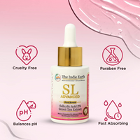 Thumbnail for The Indie Earth SL Advanced Salicylic Acid 2% & Green Tea Extract Face Serum