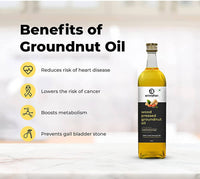 Thumbnail for Anveshan Wood Pressed Groundnut Oil