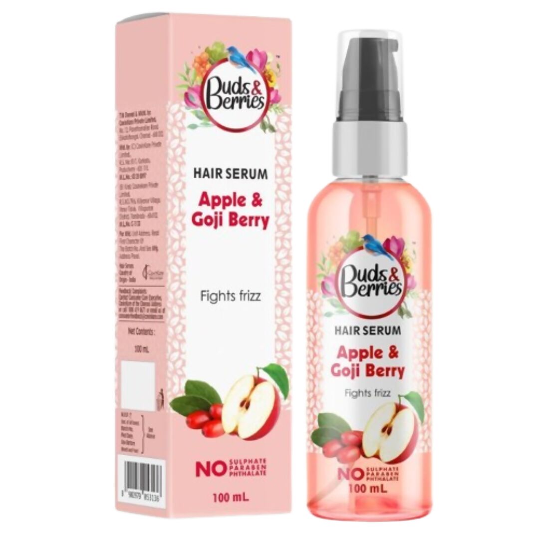 Buds & Berries Apple & Gojiberry Hair Serum - Distacart