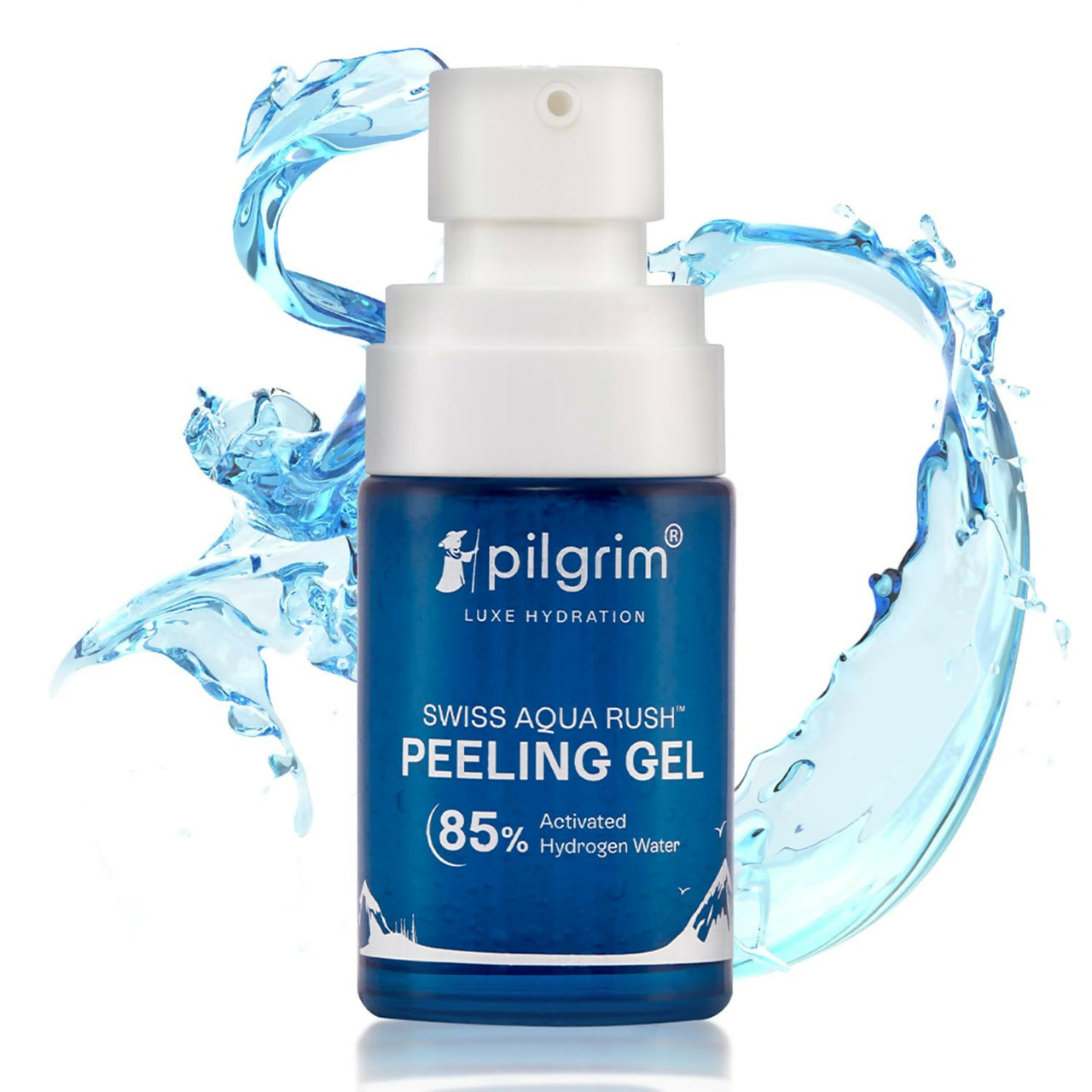 Pilgrim wiss Aqua Rush Peeling Gel Pentavitin & Activated Hydrogen Water for Face - Distacart