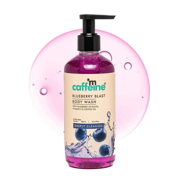 mCaffeine Blueberry Blast Body Wash - Distacart