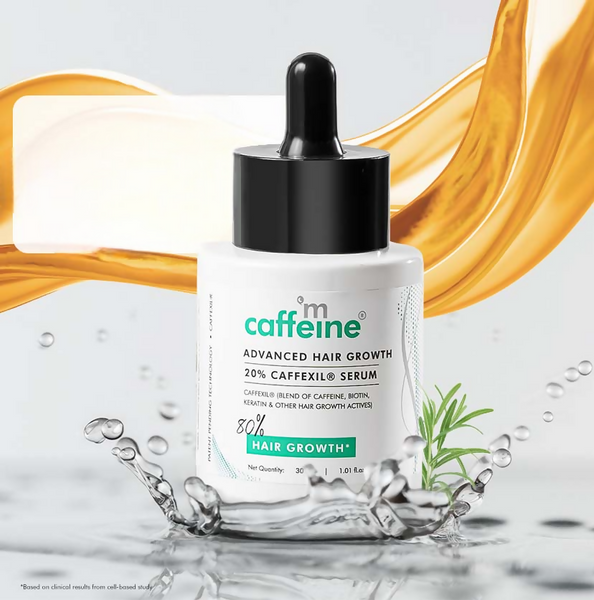 mCaffeine Advanced Hair Growth 20% Caffexil Hair Serum with Rosemary