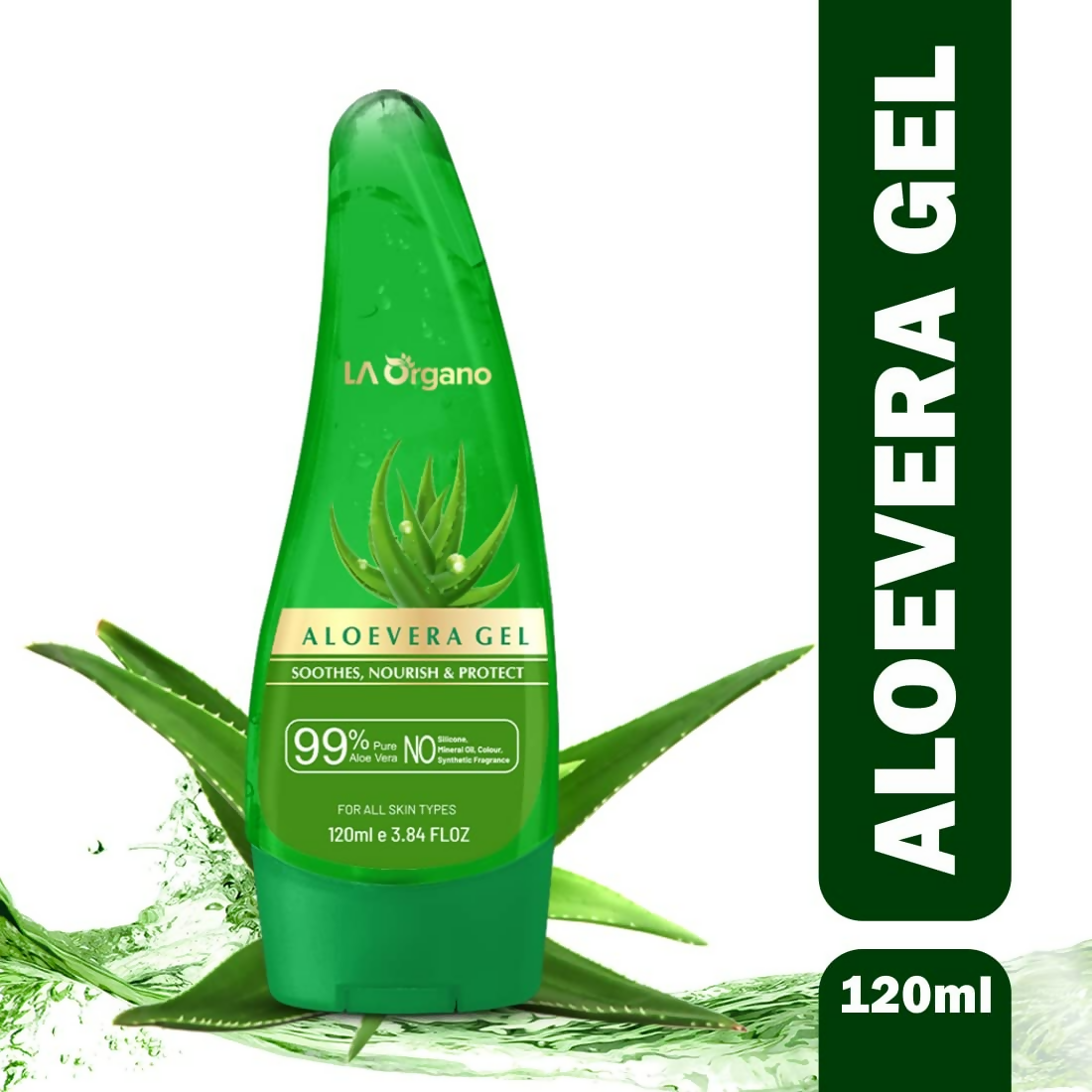 LA Organo Pure Aloe Vera Gel