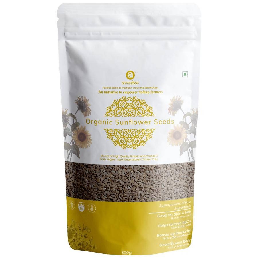 Anveshan Organic Raw Sunflower Seeds