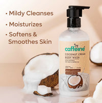 Thumbnail for mCaffeine Coconut Cream Body Wash - Mildy Cleanses & Moisturizes