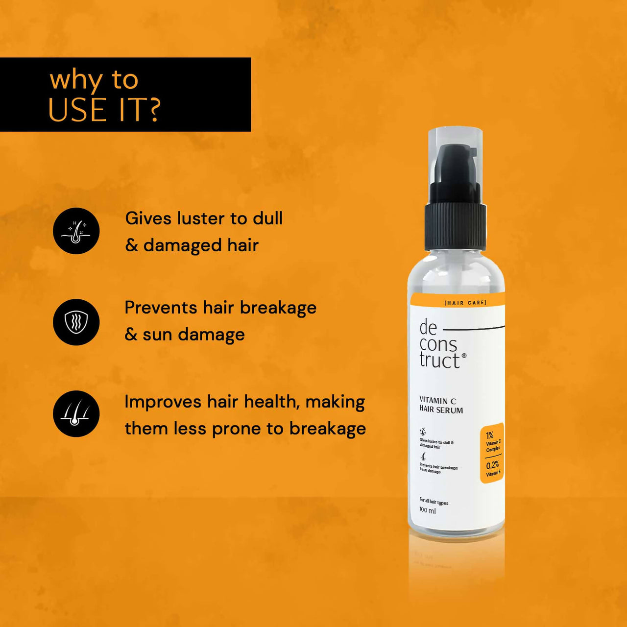 Deconstruct Vitamin C Hair Serum - Distacart