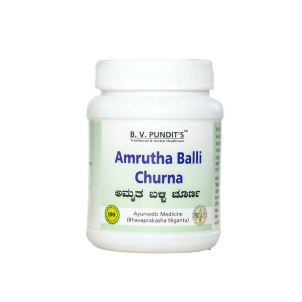 B V Pundit's Amrutha Balli Churna - Distacart