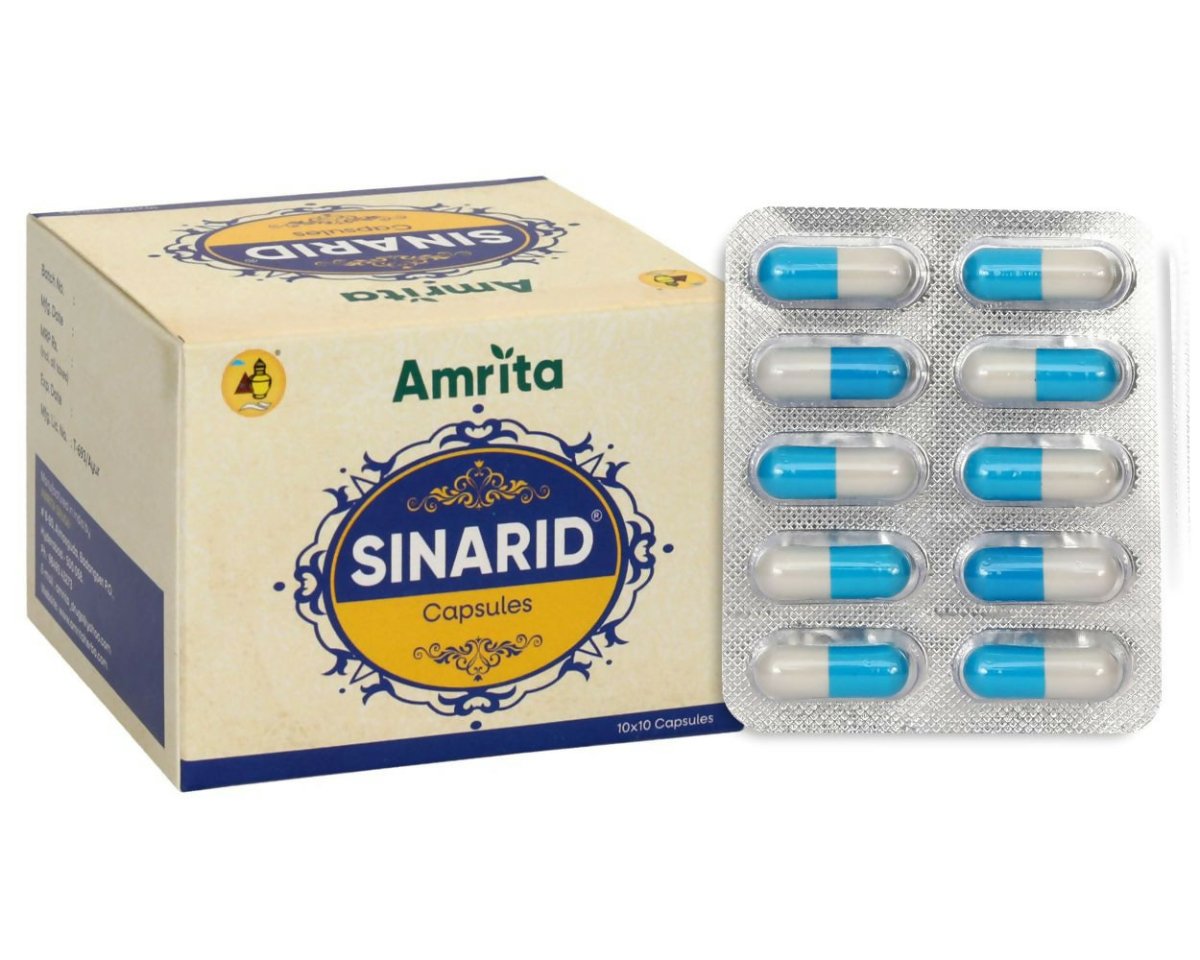 Amrita Sinarid Capsules - Distacart