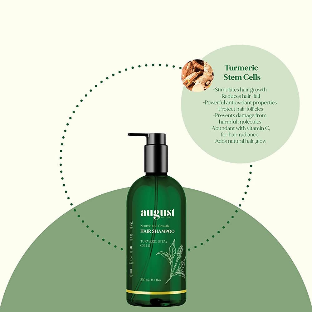 August Bioscience Nourish & Growth Hair Shampoo - Distacart