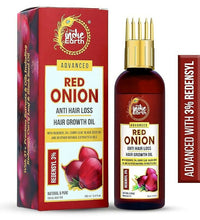 Thumbnail for The Indie Earth Advanced 3% Redensyl Red Onion Anti Hair Loss & Hair Growth Oil