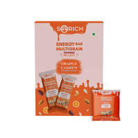 Thumbnail for Sorich Organics Multigrain Energy Mini Bars Orange Cashew - Distacart