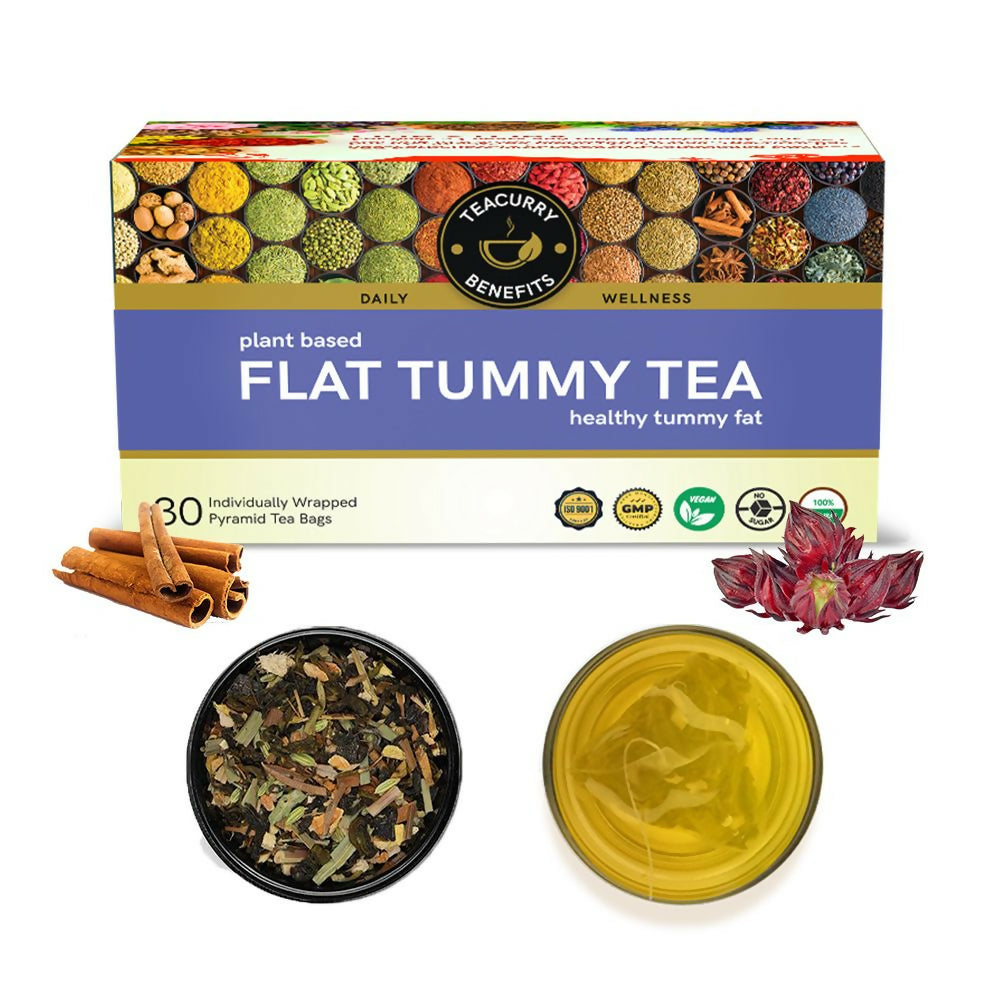 Buy Teacurry Flat Tummy Tea Online at Best Price | Distacart