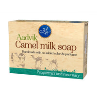 Thumbnail for Aadvik Camel Milk Soap - Peppermint & Rosemary Essential Oil