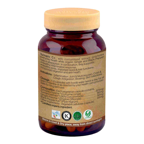 Buy Organic Wellness Turmeric C+ Online at Best Price | Distacart