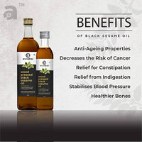 Thumbnail for Anveshan Wood Pressed Black Sesame Oil