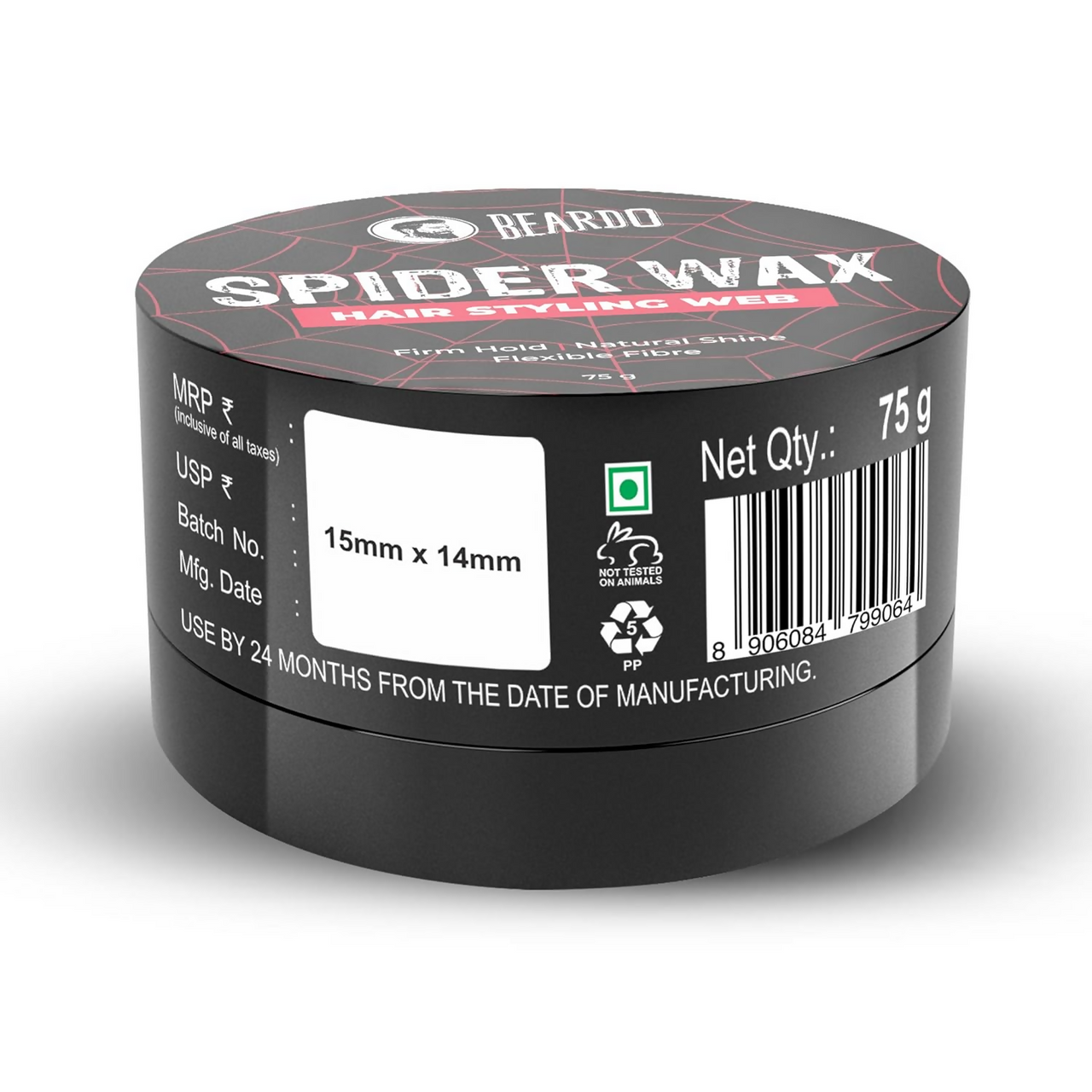 Beardo Spider Wax Hair Styling Web