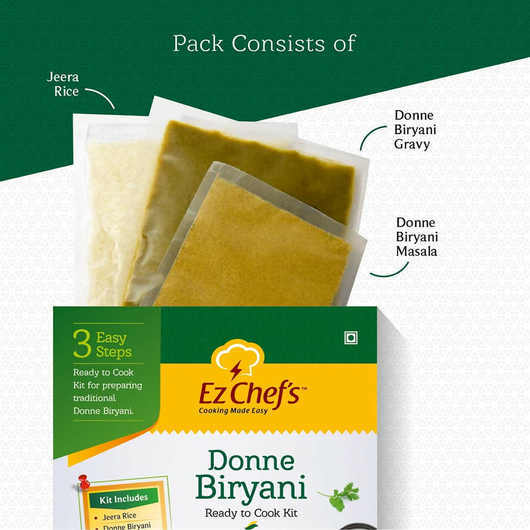 Ez Chef's Donne Biryani Kit - Bangalore's Famous Biryani