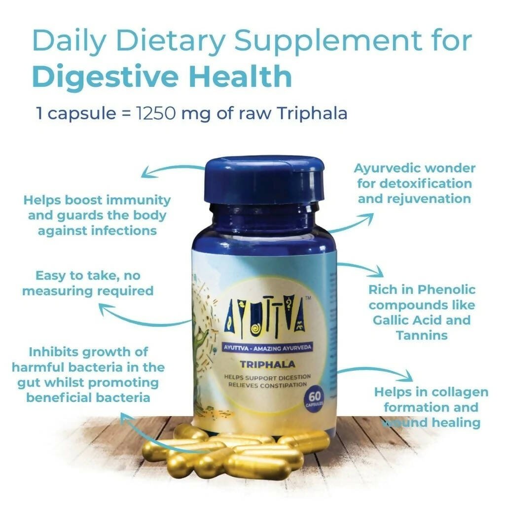 Ayuttva Triphala Capsules - Distacart