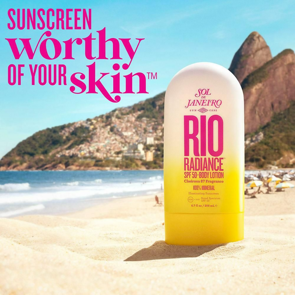 Sol de Janeiro Rio Radiance SPF 50 Body Lotion illuminating Sunscreen, UVA/UVB Broad Spectrum SPF 50