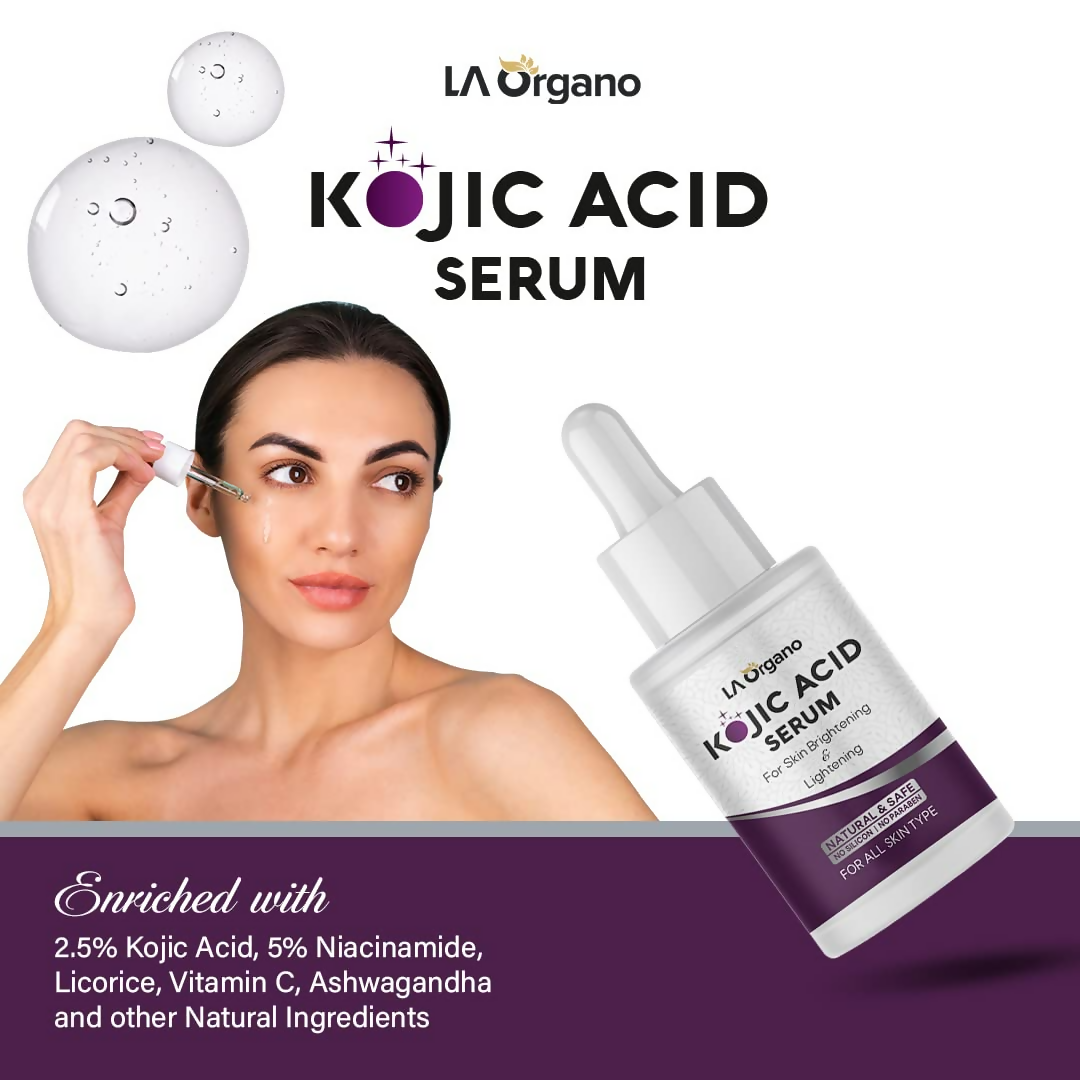 LA Organo 2.5% Kojic Acid Face Serum