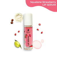 Thumbnail for Pilgrim Spanish Lip Serum (Strawberry) with Roll-on For Visibly Plump Lips, Hydrating Lip Serum For Dark Lips - Distacart