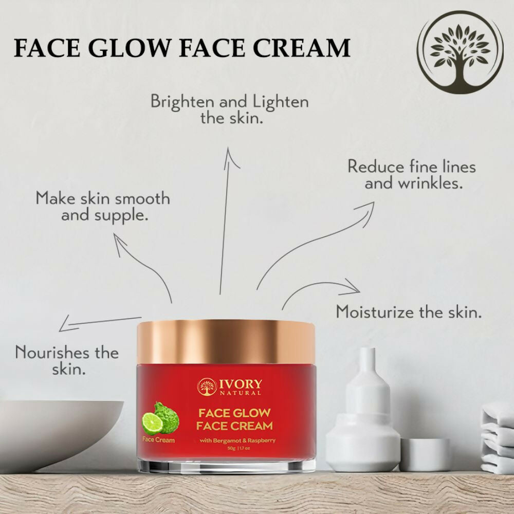 Buy Ivory Natural Face Glow Cream For Skin Glow With Moisture And 