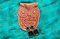 Thumbnail for Collectibles India Quirky Owl Trinket Tray - Distacart
