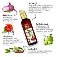 Thumbnail for The Indie Earth Advanced 3% Redensyl Red Onion Anti Hair Loss & Hair Growth Oil