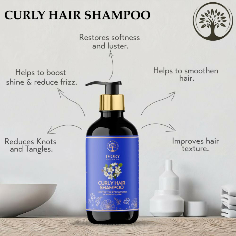 Ivory Natural Curly Hair Shampoo For Smooth, Well-Defined Curls - Distacart