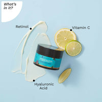 Thumbnail for Pilgrim Korean Retinol Anti Aging Night Cream with Hyaluronic Acid & Vitamin C For Young, Wrinkle-free & Radiant Skin - Distacart