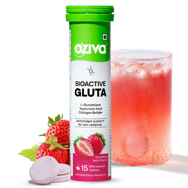 OZiva Bioactive Gluta Fizzy Effervescent Tablets