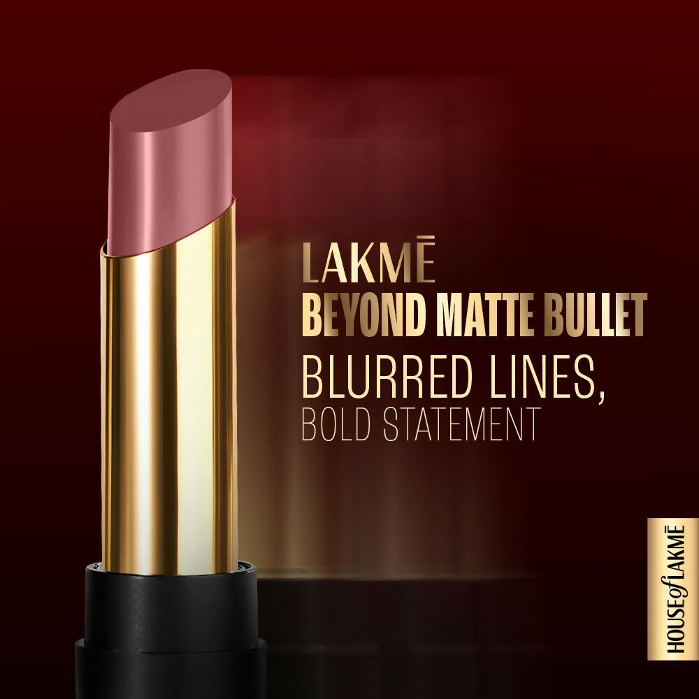 Lakme Absolute Beyond Matte Lipstick - 302 Nude Nectar - Distacart