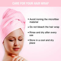 Thumbnail for Nykaa Naturals Microfiber Hair Wrap for Frizz Free & Shiny Hair - Pink - Distacart