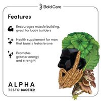 Thumbnail for Bold Care Alpha Natural Testo Booster Tablets - Distacart