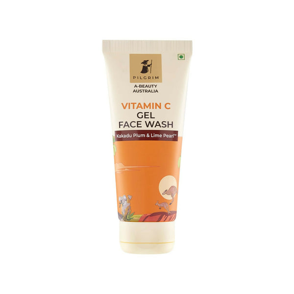 Pilgrim Australian Vitamin C Gel Face Wash For Glowing Skin With Kakadu Plum & Lime Pearl - Distacart