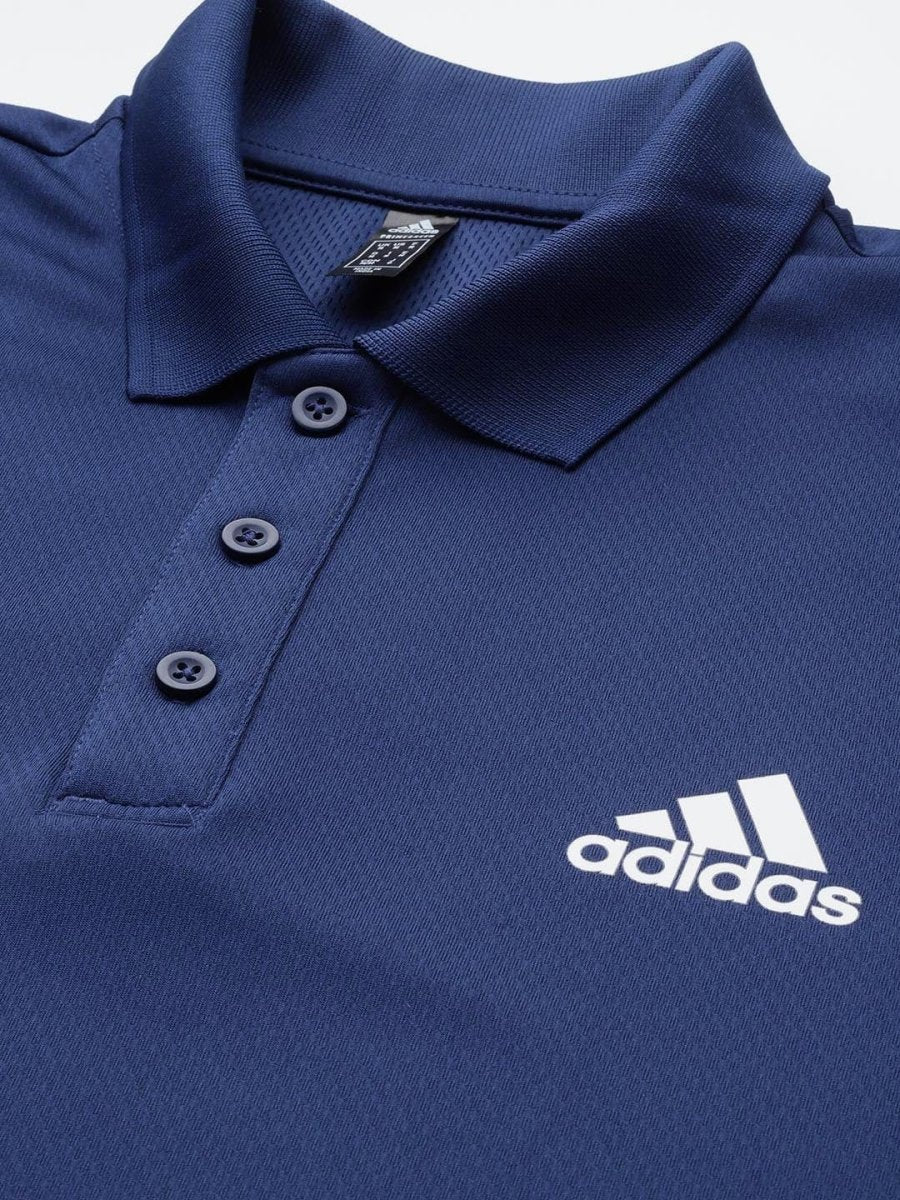 Adidas Aeroready D2M Printed Polo Collar T-shirt - Distacart