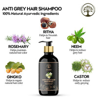 Thumbnail for Ivory Natural Grey Hair Shampoo For Nature-Inspired Grey Coverage And Revitalization - Distacart