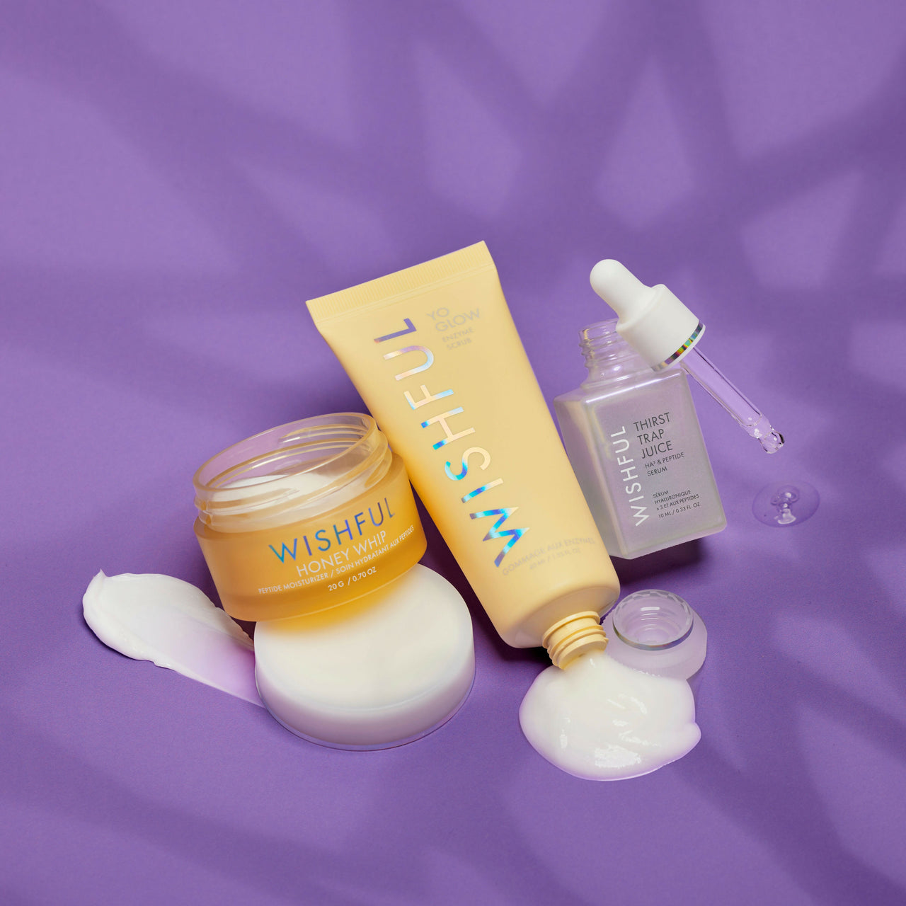 Wishful By Huda Beauty Glow Trio - Korean Skincare