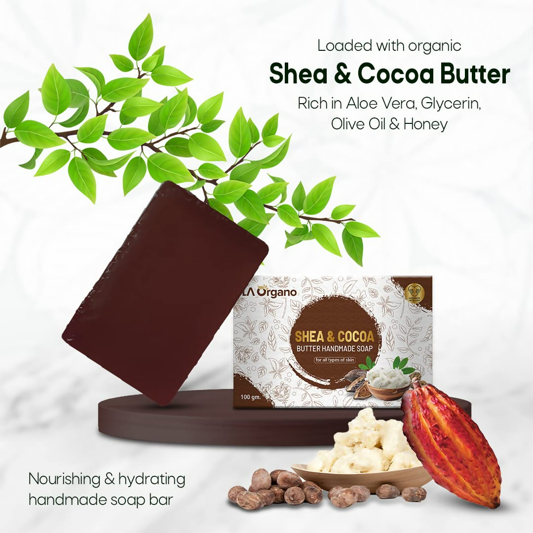 Buy La Organo Shea And Cocoa Butter Handmade Soap Online At Best Price Distacart 1350